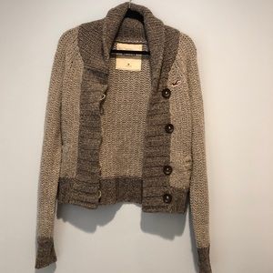 Hollister knit sweater with buttons